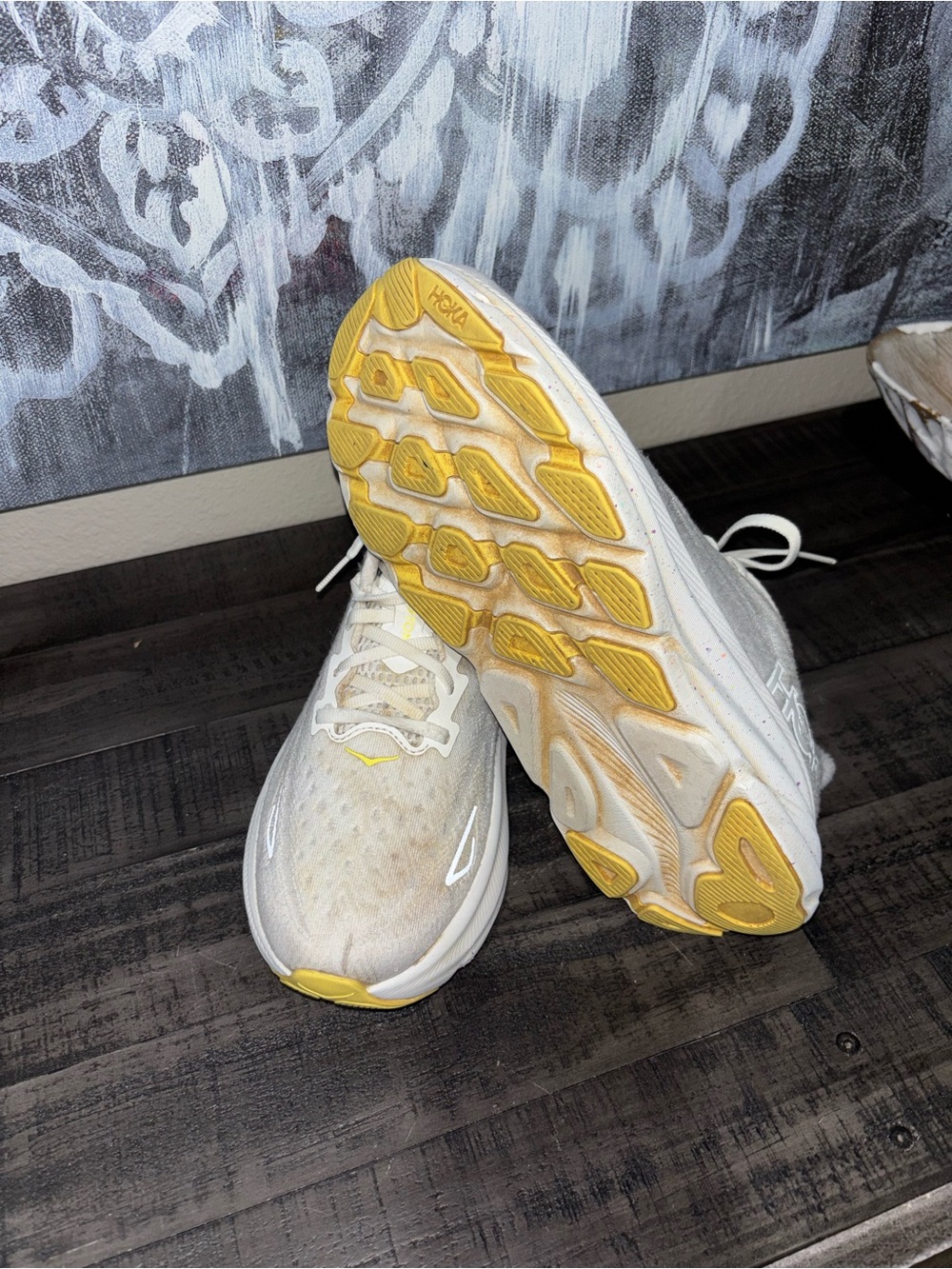 Hoka Clifton 9 running shoes WONENS SZ9 - Picture 6 of 14